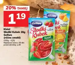 Hitpol Kisiel Słodki Kubek truskawkowy Gellwe oferta