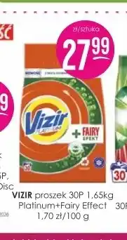 Jaśmin Proszek do prania Vizir Platinum + Fairy Effect oferta