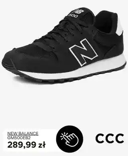 CCC Buty sportowe New Balance GM500EB2 oferta