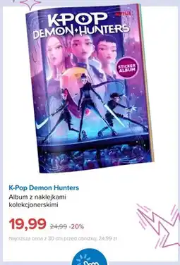 Smyk Album z naklejkami kolekcjonerskimi K-Pop Demon Hunters oferta