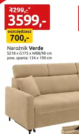 Black Red White Narożnik oferta