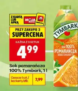 Biedronka Sok Tymbark oferta