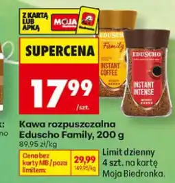 Biedronka Kawa rozpuszczalna Eduscho oferta