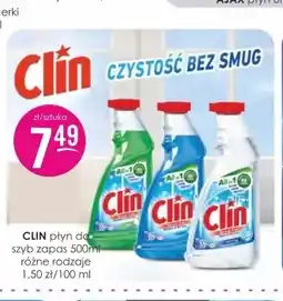 Jaśmin Płyn do szyb zapas Clin oferta