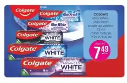 Jaśmin Pasta do zębów Max White Colgate oferta