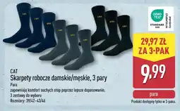 ALDI Skarpety robocze damskie/męskie CAT 3-pak oferta