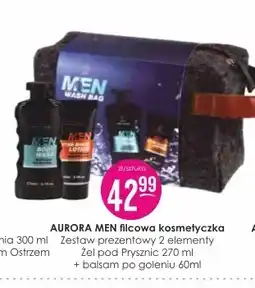 Jaśmin Zestaw prezentowy filcowa kosmetyczka Aurora Men oferta