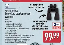 ALDI Lornetka z bezstopniowym zoomem Adventuridge oferta