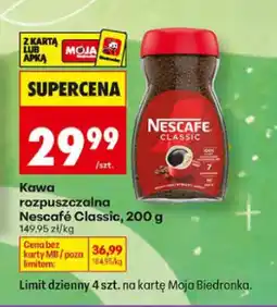 Biedronka Kawa rozpuszczalna Nescafe oferta