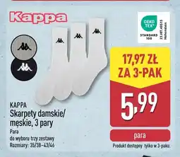 ALDI Skarpety damskie 3-pak Kappa oferta