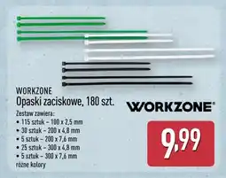 ALDI Opaski zaciskowe 180 szt. Workzone oferta