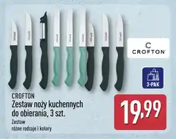 ALDI Zestaw noży kuchennych do obierania 3-pak Crofton oferta
