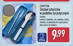 ALDI Zestaw sztućców w pudełku turystycznym Crofton oferta
