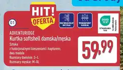ALDI Kurtka softshell damska/męska Adventuridge oferta