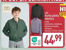 ALDI Kurtka pilotka dziecięca L & D oferta