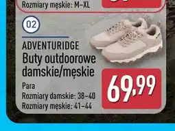 ALDI Buty outdoorowe damskie Adventuridge oferta