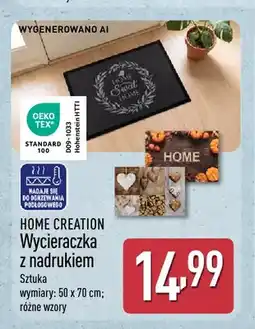 ALDI Wycieraczka z nadrukiem 50x70 cm Home Creation oferta