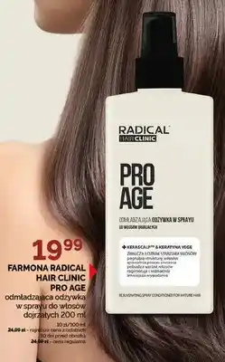 Ziko Dermo Odmładzająca odżywka w sprayu do włosów dojrzałych Radical Hair Clinic Pro Age oferta
