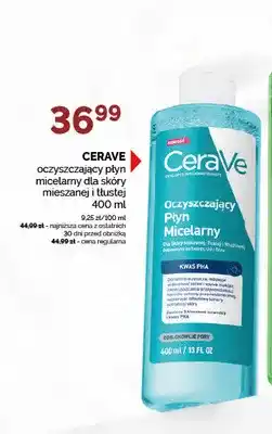 Ziko Dermo Oczyszczający płyn micelarny dla skóry mieszanej i tłustej CeraVe oferta