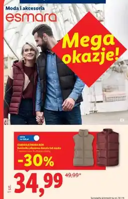 Lidl Kamizelka pikowana damska Esmara oferta