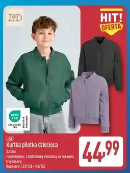 ALDI Kurtka pilotka dziecięca L & D oferta