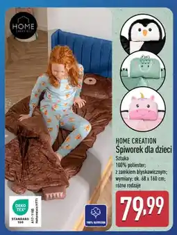 ALDI Śpiworek dla dzieci Home Creation oferta