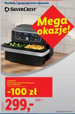Lidl Dwukomorowa frytkownica beztłuszczowa 11 l Silvercrest oferta