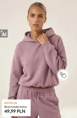 Sinsay Bluza hoodie Active oferta