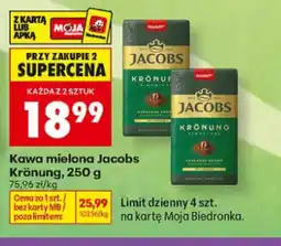 Biedronka Kawa mielona Jacobs oferta
