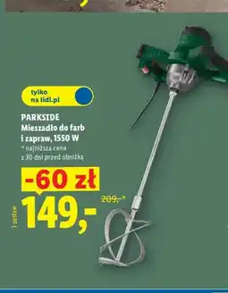 Lidl Mieszadło do farb i zapraw Parkside oferta