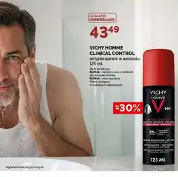 Ziko Dermo Antyperspirant w aerozolu Vichy Homme Clinical Control oferta