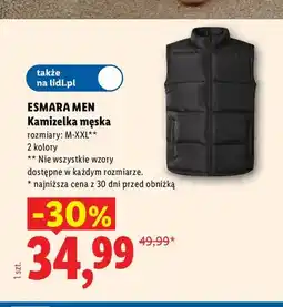 Lidl Kamizelka męska oferta