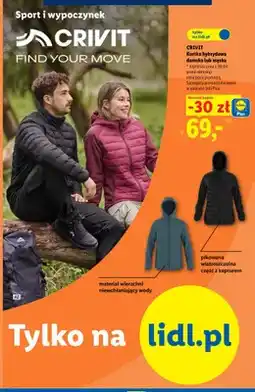 Lidl Kurtka hybrydowa damska Crivit oferta