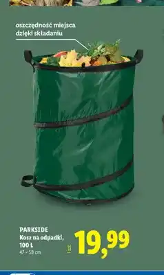 Lidl Kosz na odpadki 100 l Parkside oferta