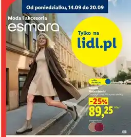 Lidl Płaszcz damski Esmara oferta
