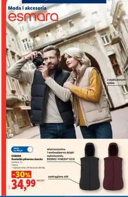 Lidl Kamizelka pikowana damska Esmara oferta