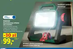 Lidl Akumulatorowy reflektor LED Parkside oferta