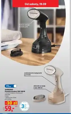 Lidl Parownica do ubrań Silvercrest oferta