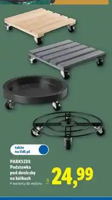 Lidl Podstawka pod doniczkę na kółkach Parkside oferta