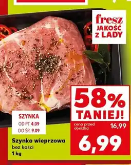 Kaufland Szynka wieprzowa bez kości Fresz oferta