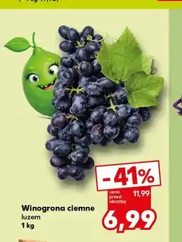 Kaufland Winogrona ciemne luzem oferta