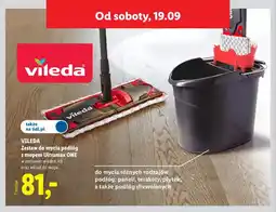 Lidl Zestaw do mycia podłóg z mopem Ultramax ONE Vileda oferta