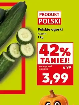Kaufland Ogórki polskie luzem oferta