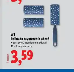 Lidl Rolka do czyszczenia ubrań W5 oferta