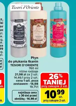 Carrefour Market Płyn do płukania tkanin Tesori d'oriente oferta
