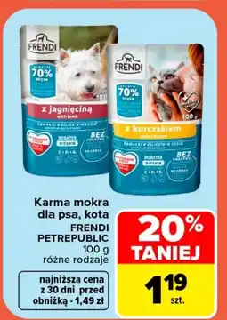 Carrefour Market Mokra karma dla kota Frendi oferta