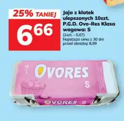 Hitpol Jajka kurze z klatek ulepszonych wagowa S Ovo-Res oferta