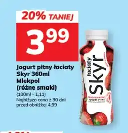 Hitpol Jogurt pitny Łaciaty Skyr Mlekpol oferta