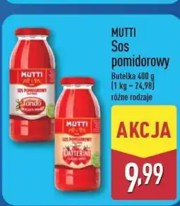 ALDI Sos pomidorowy Mutti oferta