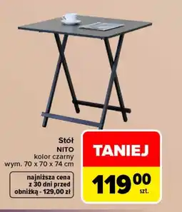 Carrefour Stół oferta
